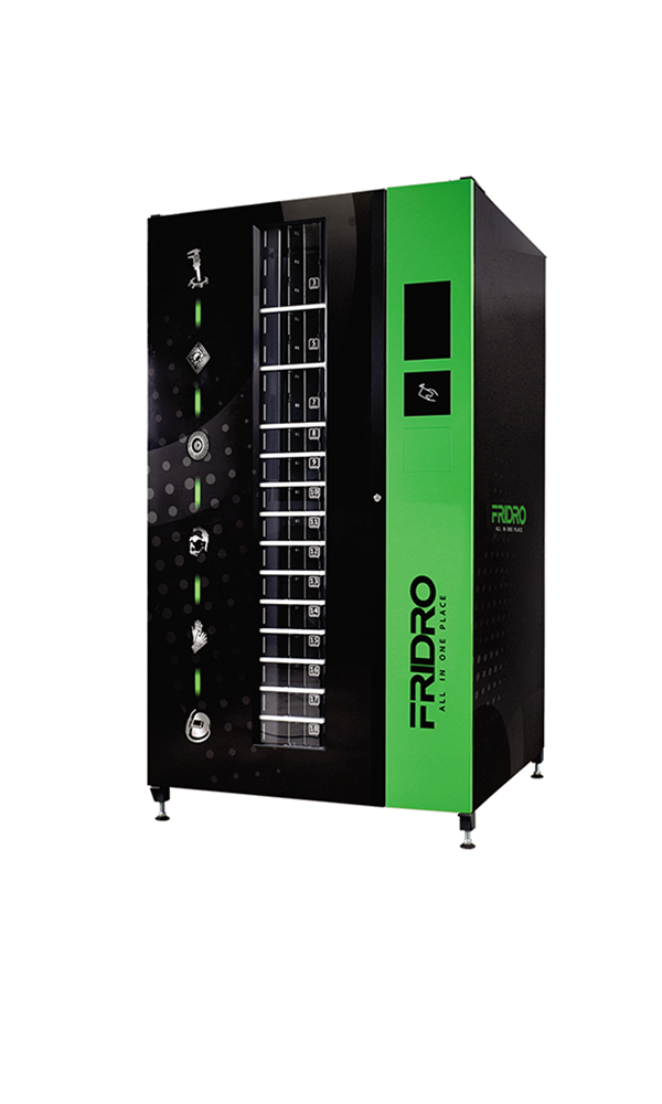 Avtomat za izdajo orodja. Full service by Fridro